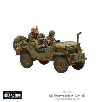 US Airborne Jeep