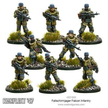 Fallschirmjager Falcon Infantry SOLD OUT ONLY ON DEMAND VIA MAIL ORDER NOW WILL BE REPLACED