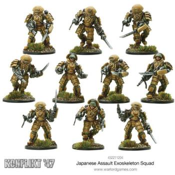 Japanese Assault Exoskeleton Squad   LAST CHANCE WILL BE REPLACED