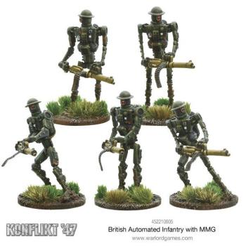 British Automated Infantry with MMG   LAST CHANCE WILL BE REPLACED