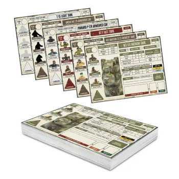 Achtung Panzer! Allies Card Pack - 42 Cards (English)