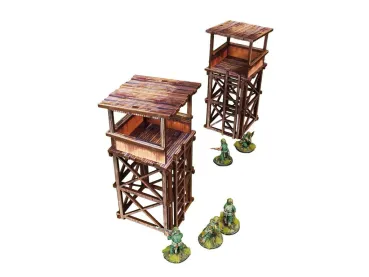 Pre-Painted WW2 Pacific Guard Tower