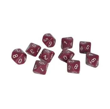 D10 Dice Pack - Black (10)