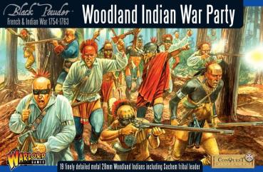 French Indian War: Woodland Indian War Party