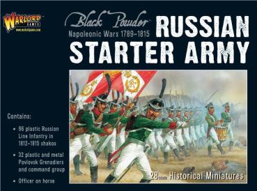 Napoleonic Russian Starter Army SOLD OUT PLEASE REMOVE