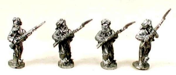 Regular Infantry advancing