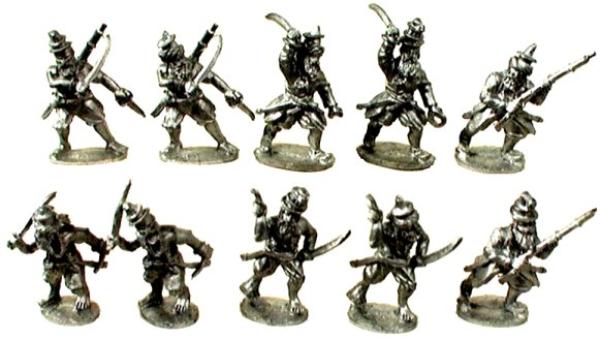 Akal Infantry chargng