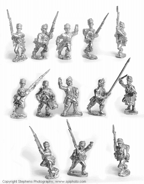 Lght nfantry Peaked Hat Lace & Command