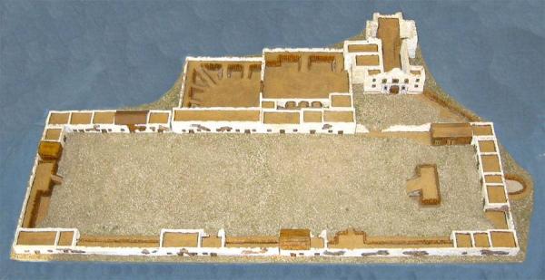 The Alamo- a superb mult pece model of the famous ..