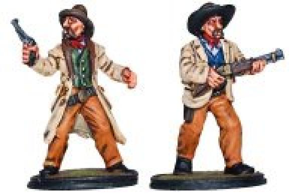 Bat Masterson and John Wesley HaRiding
