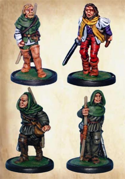 Alan A. Dale.  Wll Scarlet.  Much the Mllers Son.  and the Happy Mnstrel