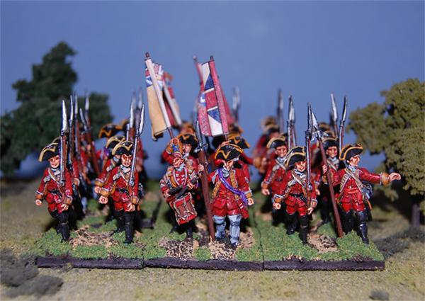 British Infantry Marching