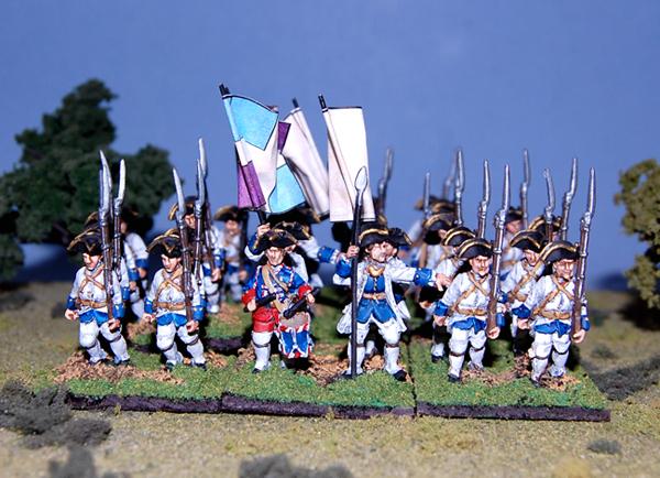 French Infantry Marching