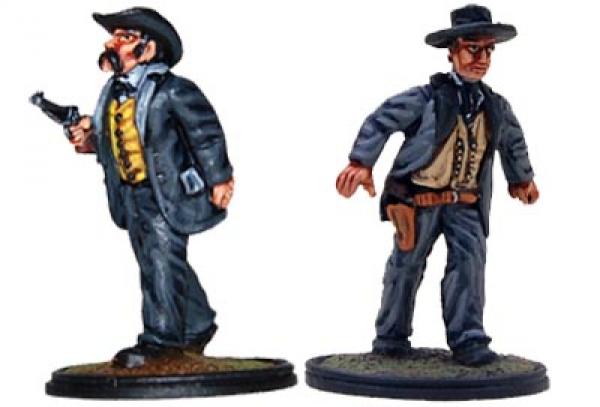 Bat Masterson and John Wesley Hardng