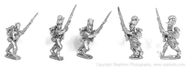 Flank Company advancng