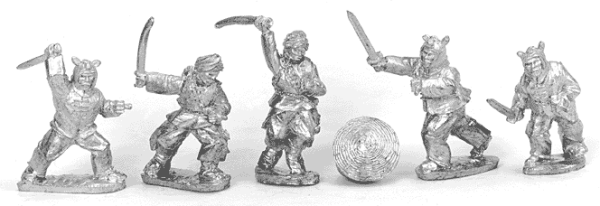 Tgermen attackng Swords