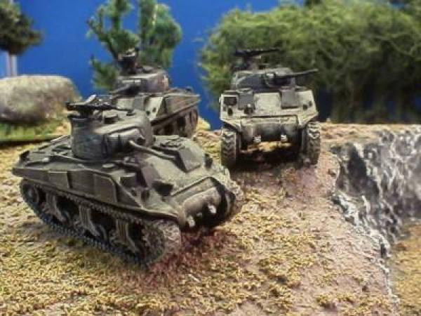 M4 Sherman with applque armour.
