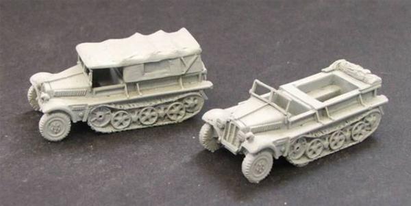 Sdkfz 10 Artllery Tractors