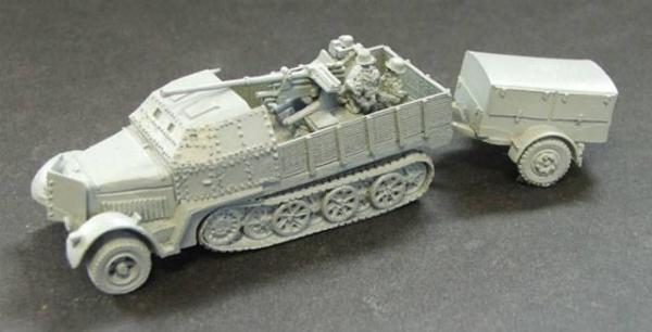 Sdkfz7/2 with armoured cab.