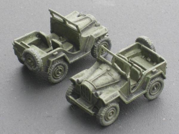 GAZ 67 Jeeps (x4)