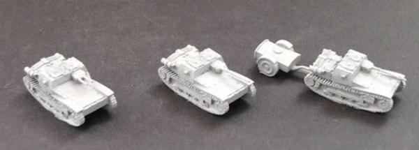 L3/33 light Tanks (4 per pack)