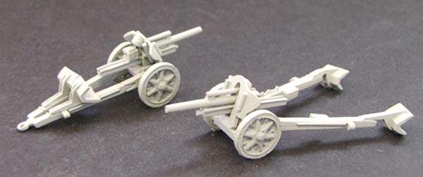 105mm Feld Howtzer (2 frng -  2 lmbered)