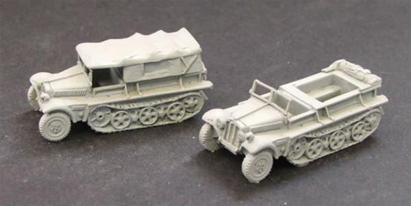 Sdkfz 10 Artllery Tractors