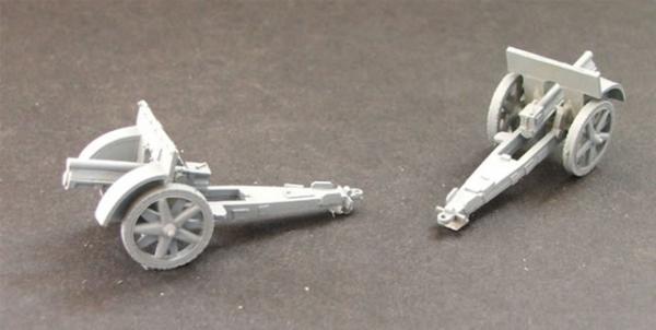 Skoda 100mm Feld Guns (4 per pack)