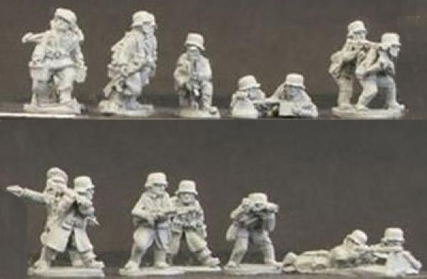 German LMG teams -  movng & frng