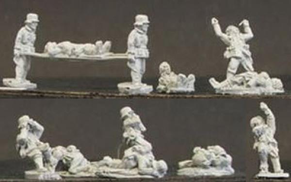 Casualtes & Stretcher Teams