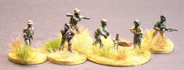 Afrcan rregulars Command and Weapons (ncludng m ..