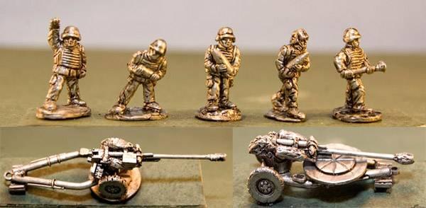 105mm light Guns with Marne Crew