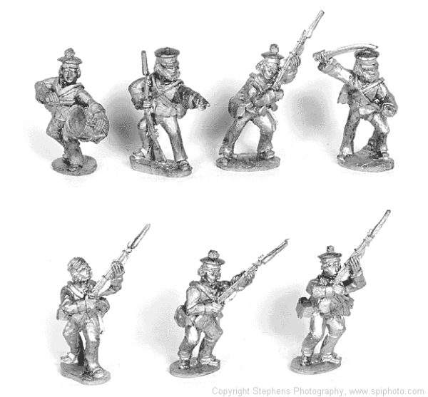 1840 Infantry Shell Jacket advancing