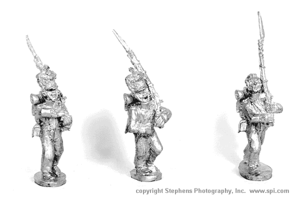 Center Company Shako march attack