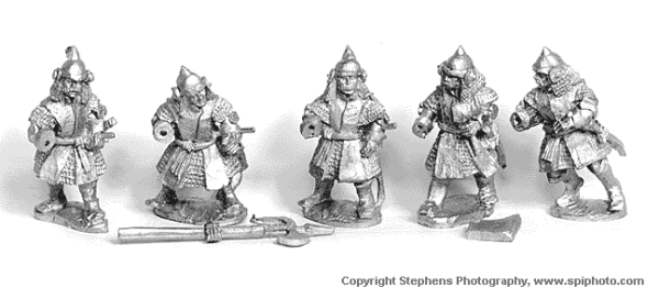 Voynuk with Halberds