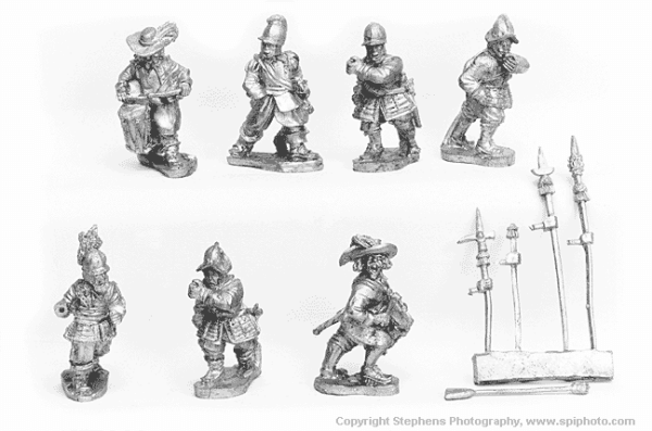 German pikemen with Command