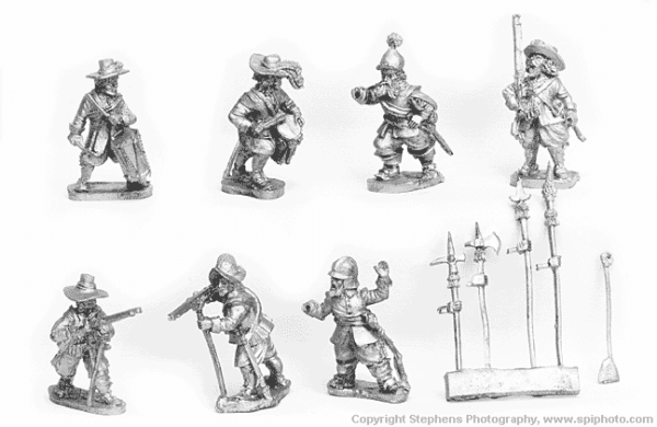 German Musketeers wth Command