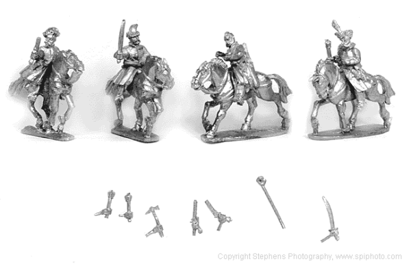 Cavalry with Bow & Lance & Pstol