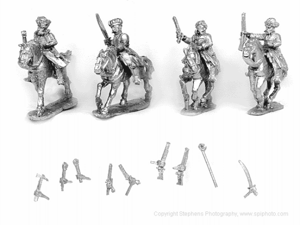 Cavalry with Arquebuse & Pstol