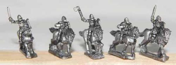 Mounted knights - Unarmoured horses
