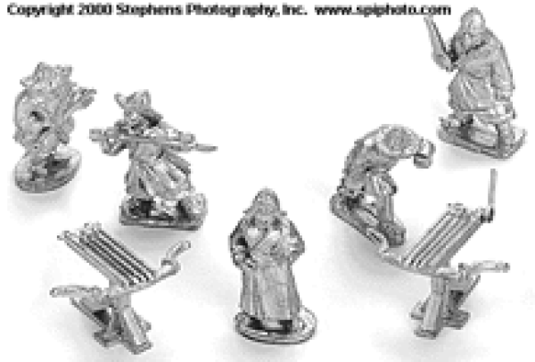 knights with Lances