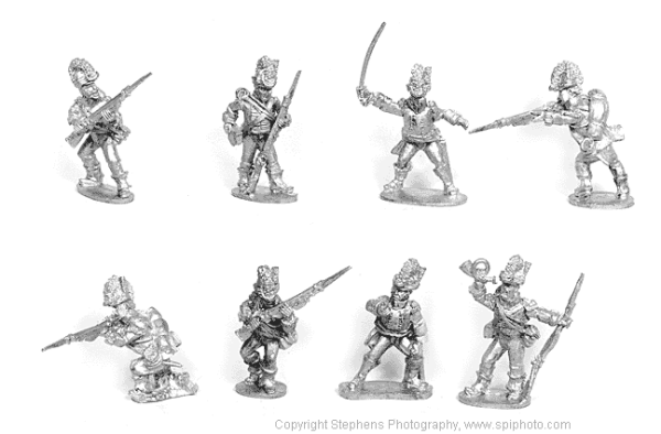 Perthshre Volunteers skirmishing & Command