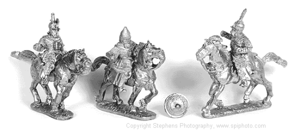 Armored Spah with Unarmored Horse