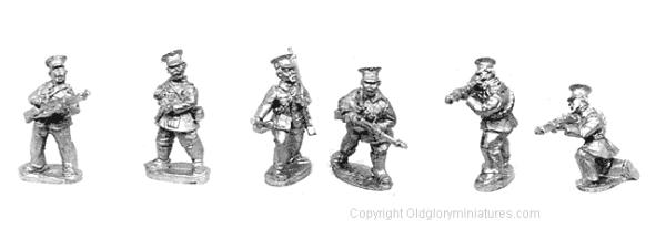 Dismounted Regular Cavalry & Command