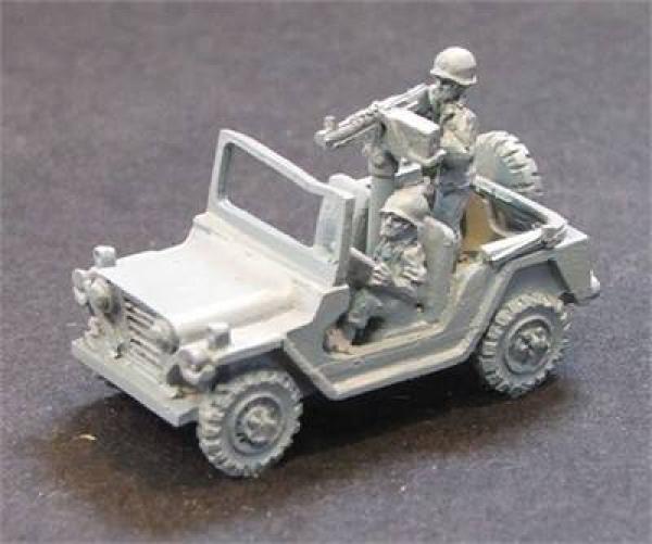 Mutt jeep with M60
