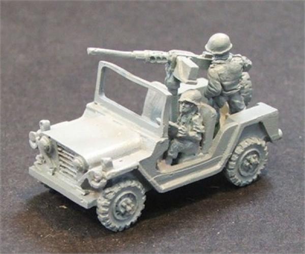 Mutt jeep wth .50 cal MG