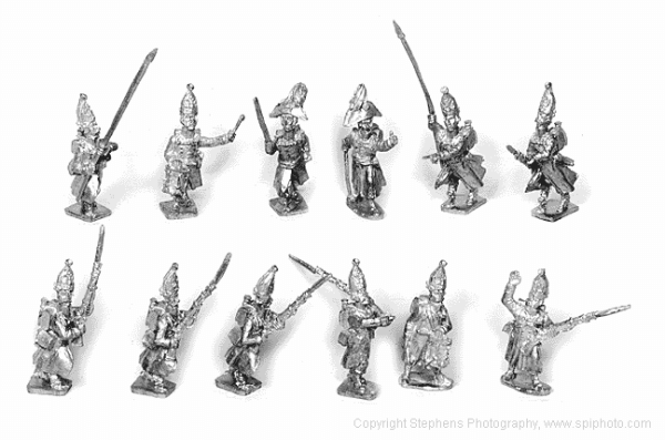 Grenaders Mtre Great Coat advancng & Command