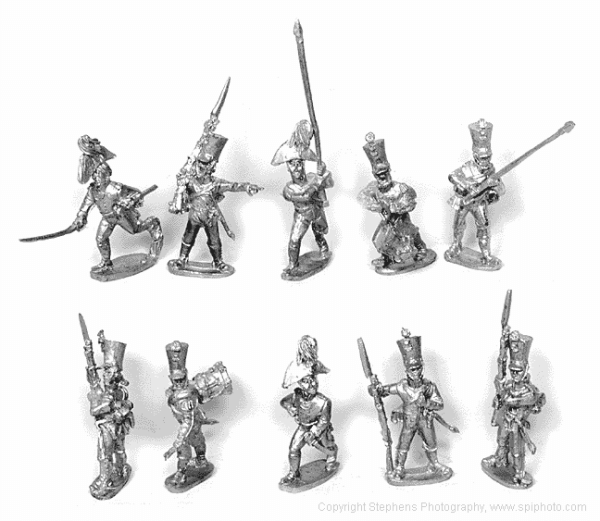 Musketeers Shako defending & Command