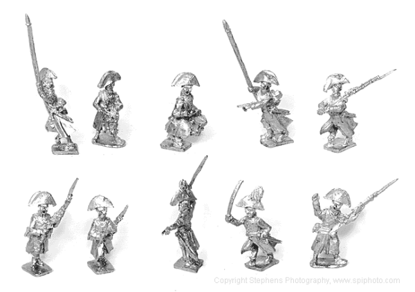 Musketeers Bcorne Great Coat advancing & Command