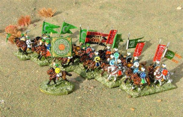 Arab armoured cavalry. (30fgs)
